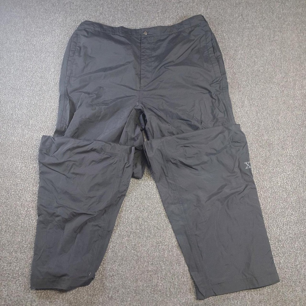 Walter Hagen Men's XL Black Rain Pants Waterproof Windproof New Golf